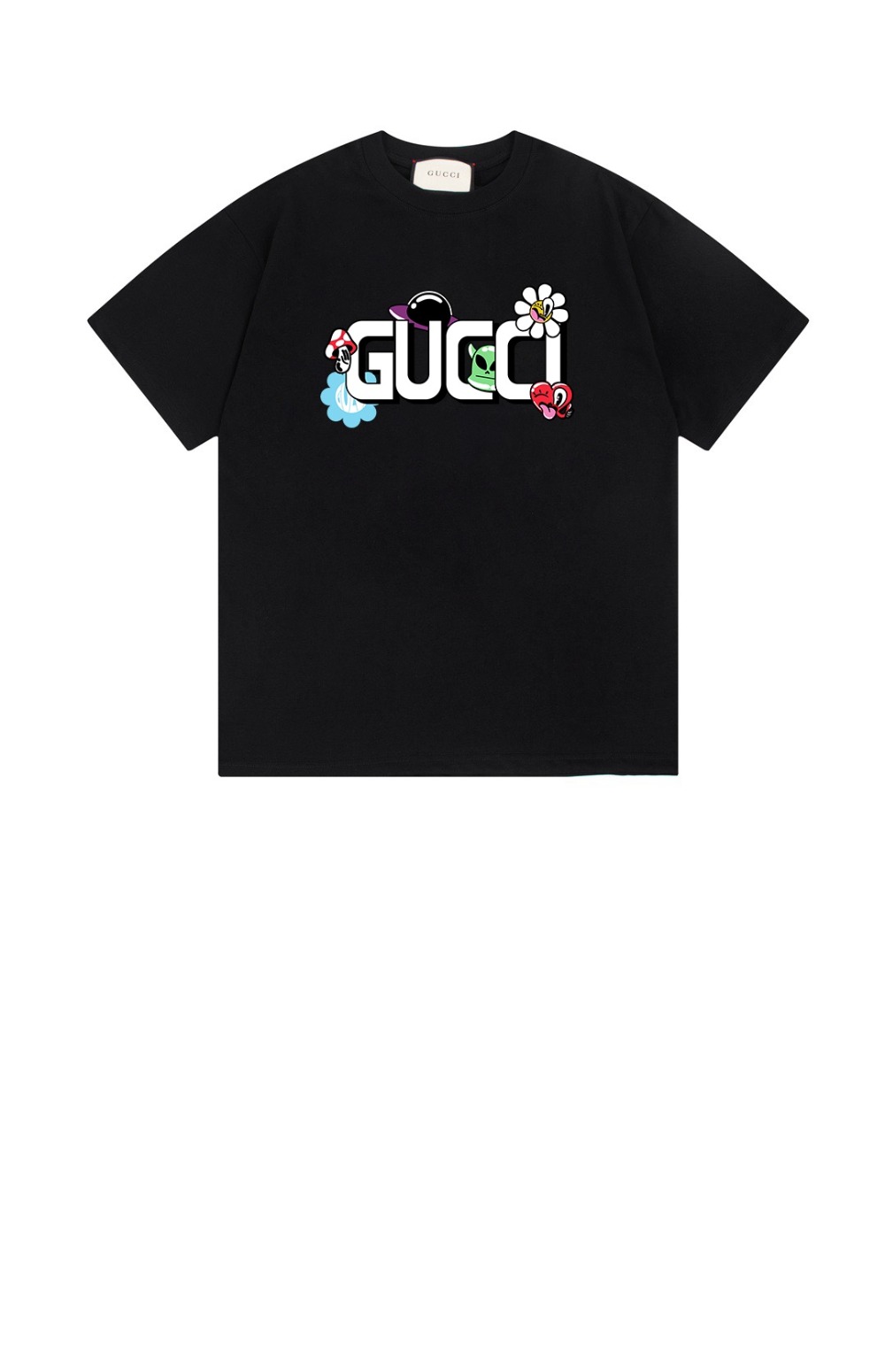 구찌 로고 프린트 반팔