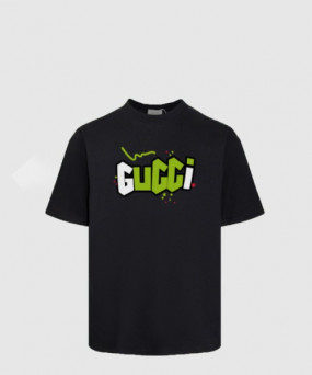 구찌 로고 프린트 반팔