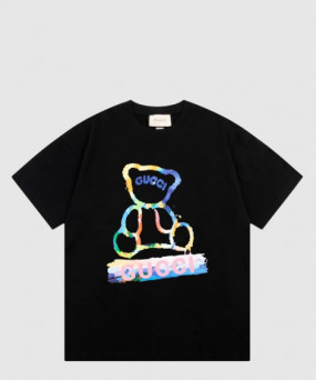 구찌 로고 프린트 반팔