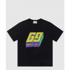 구찌 로고 프린트 반팔