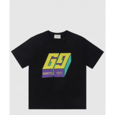 구찌 로고 프린트 반팔