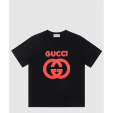 구찌 로고 프린트 반팔