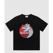 구찌 로고 프린트 반팔