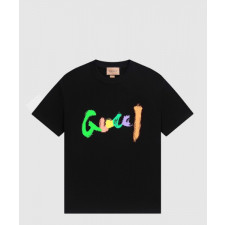 구찌 로고 프린트 반팔