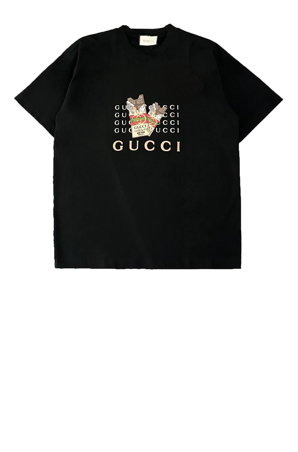 구찌 로고 프린트 반팔