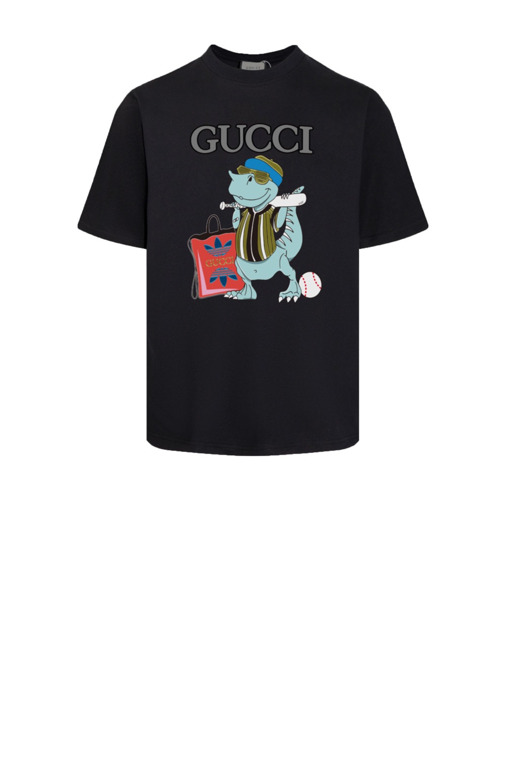 구찌 로고 프린트 반팔