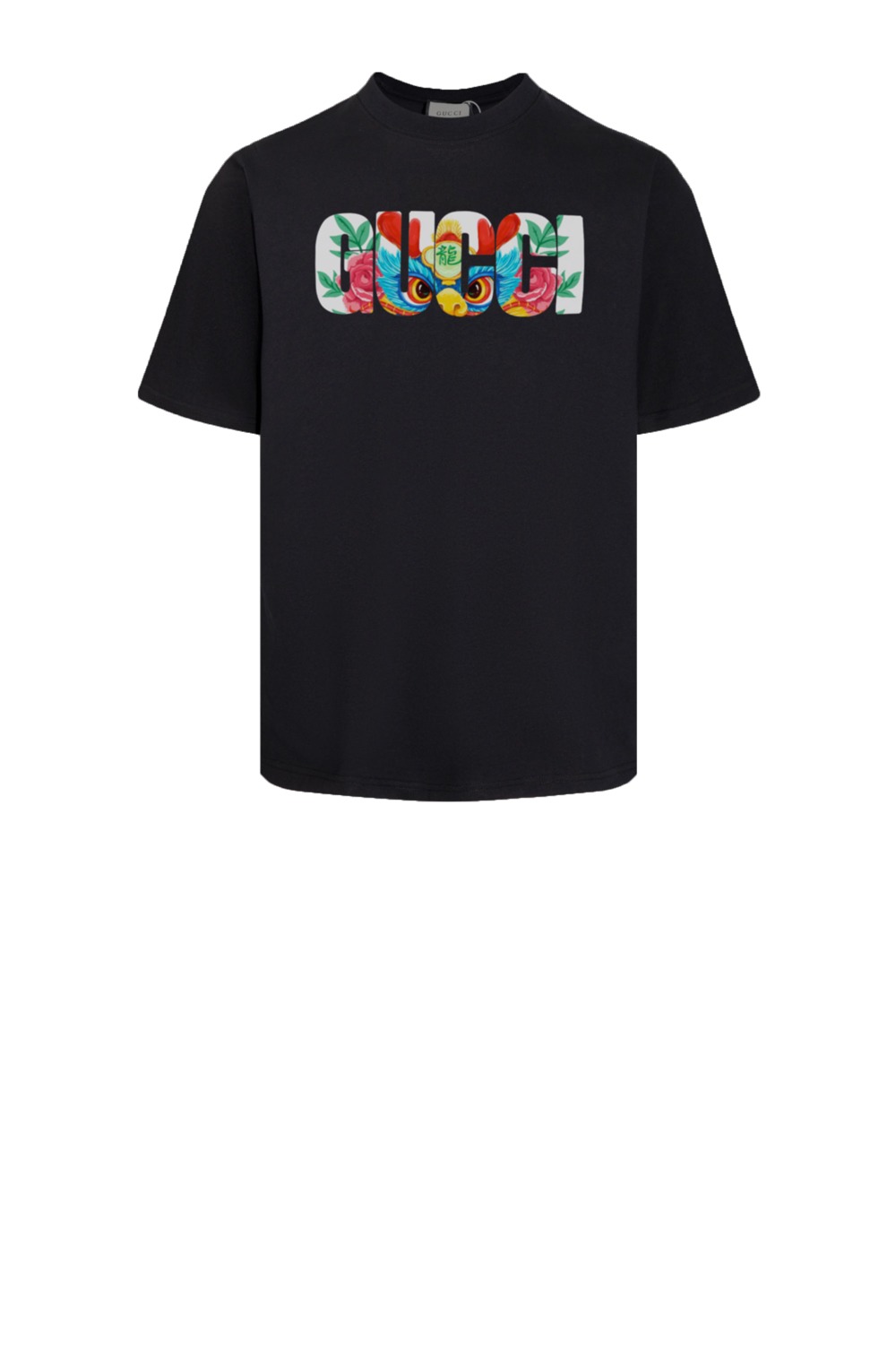 구찌 로고 프린트 반팔