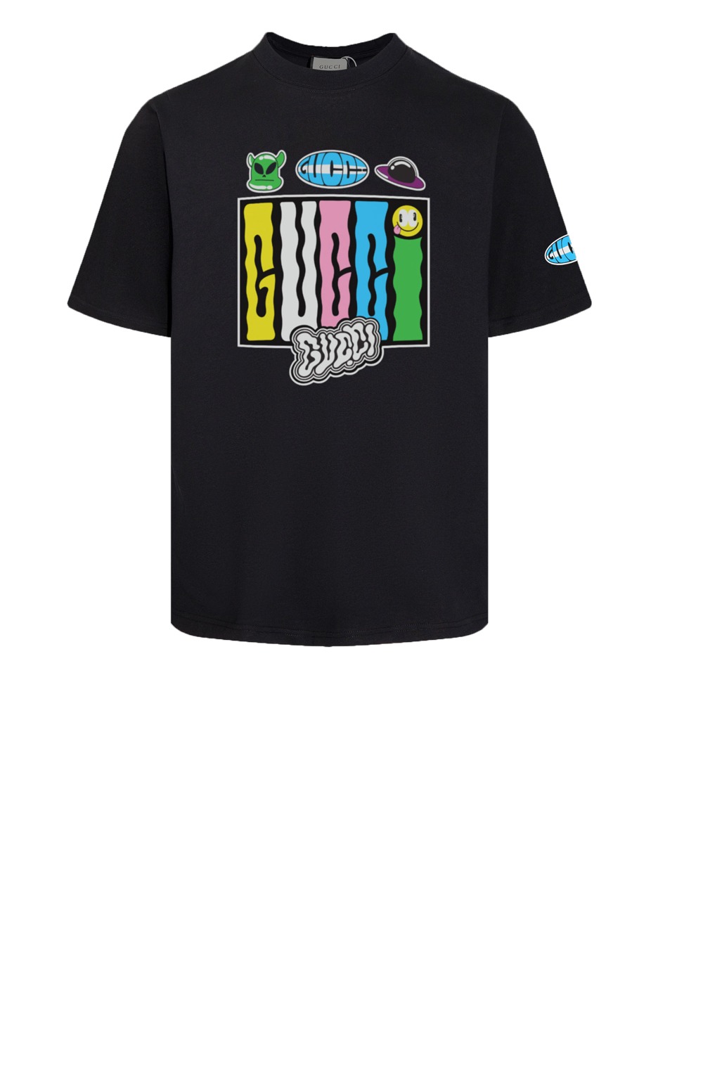 구찌 로고 프린트 반팔