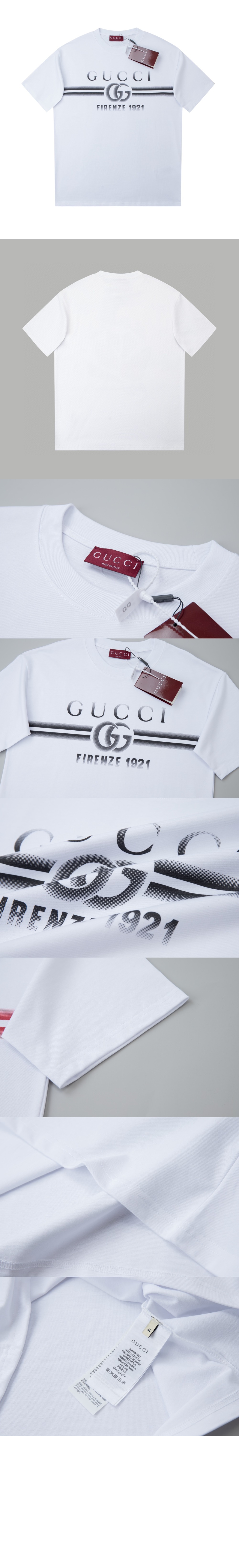 구찌 로고 프린트 반팔