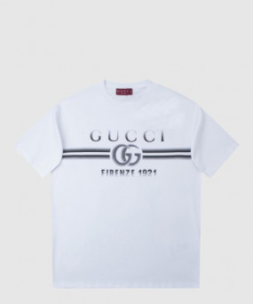 구찌 로고 프린트 반팔