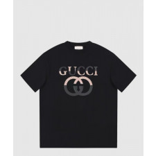 구찌 로고 프린트 반팔