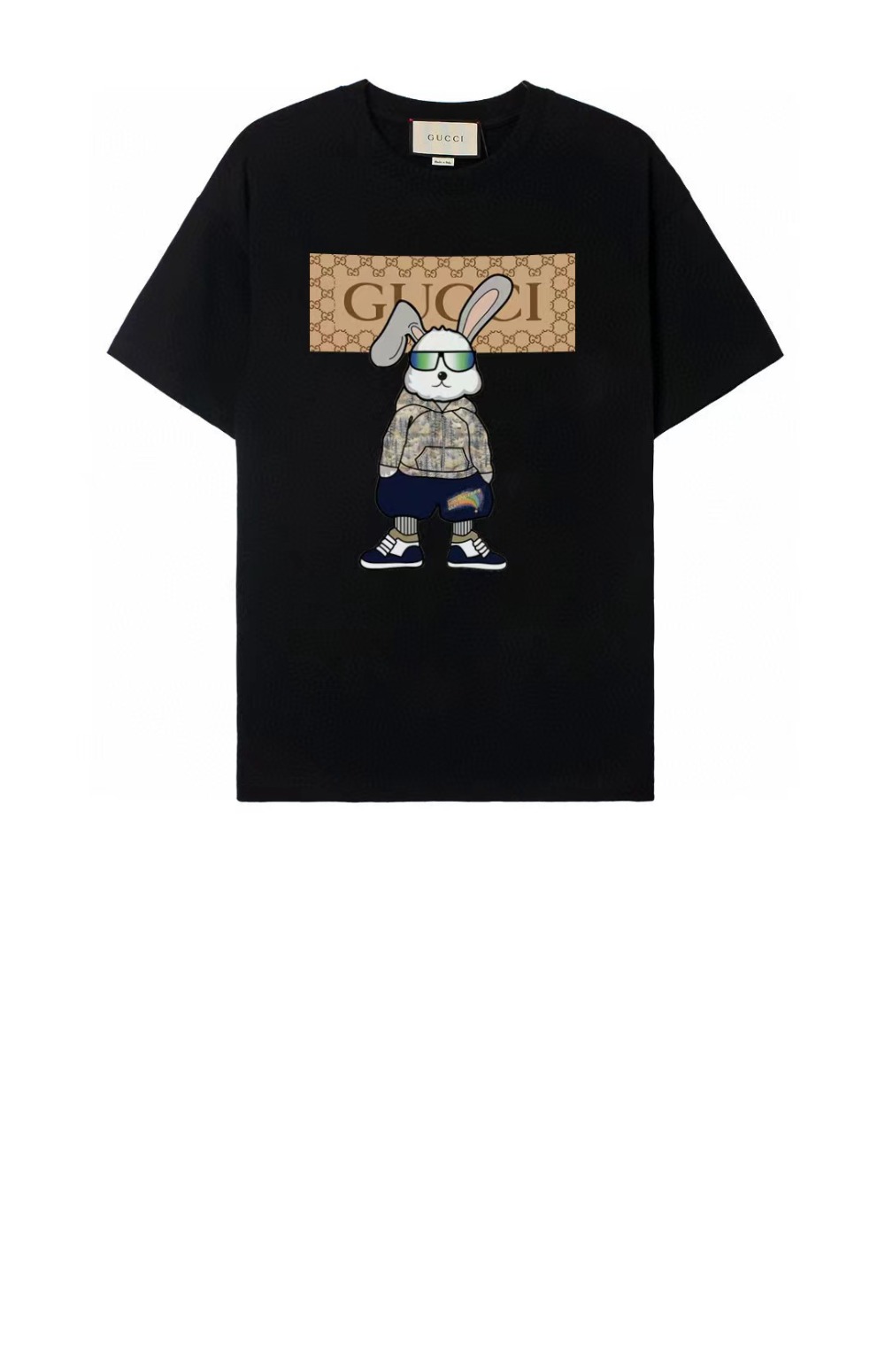 구찌 로고 프린트 반팔