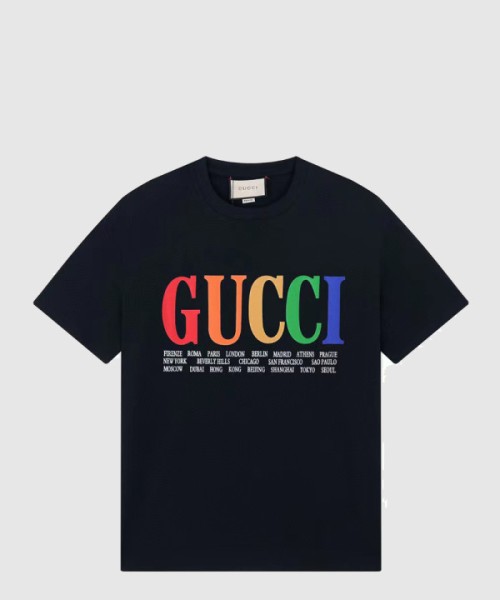 구찌 로고 프린트 반팔