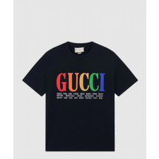 구찌 로고 프린트 반팔