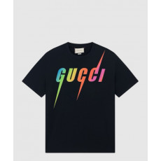 구찌 로고 프린트 반팔