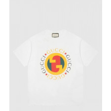 구찌 로고 프린트 반팔