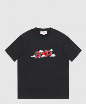 구찌 로고 프린트 반팔