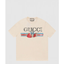 구찌 로고 프린트 반팔