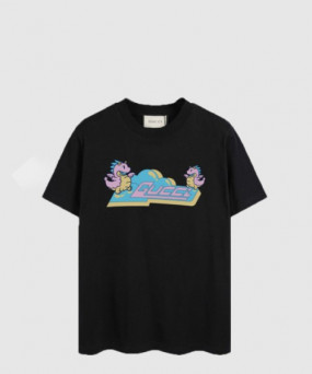 구찌 로고 프린트 반팔