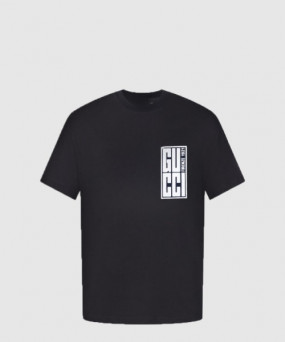 구찌 로고 프린트 반팔