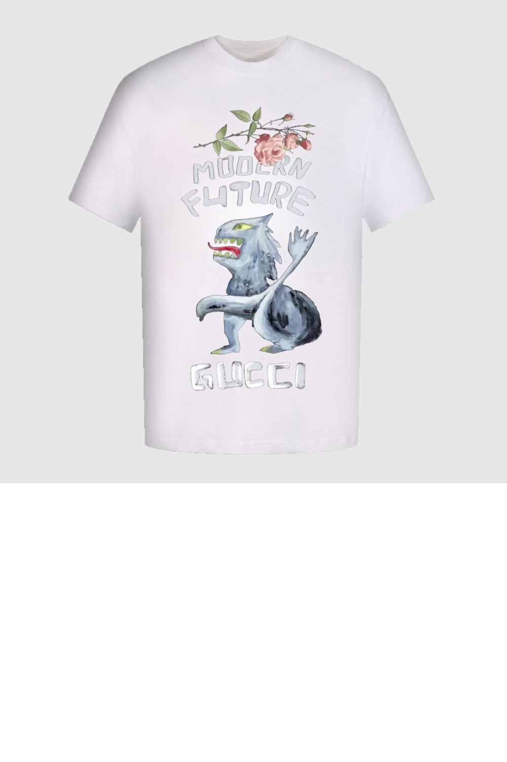 구찌 로고 프린트 반팔