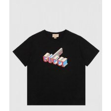 구찌 로고 프린트 반팔