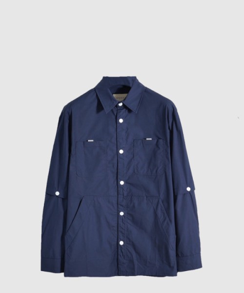 구찌 로고 프린트 셔츠 톱