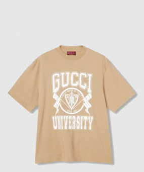 구찌 로고 프린트 반팔