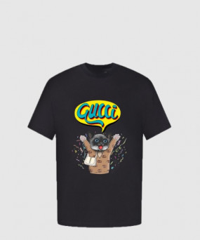 구찌 로고 프린트 반팔