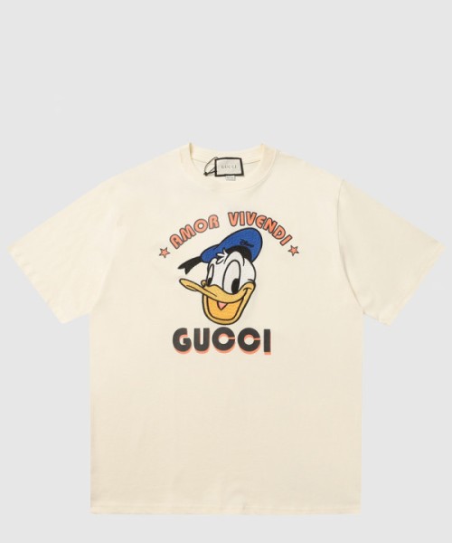 구찌 로고 프린트 반팔