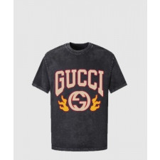 구찌 로고 프린트 반팔