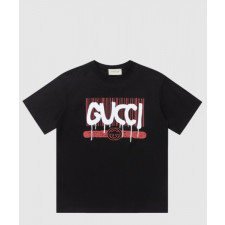 구찌 로고 프린트 반팔