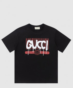 구찌 로고 프린트 반팔