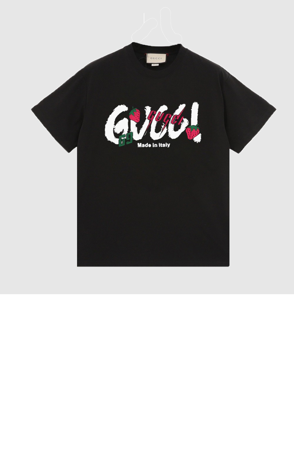 구찌 로고 프린트 반팔