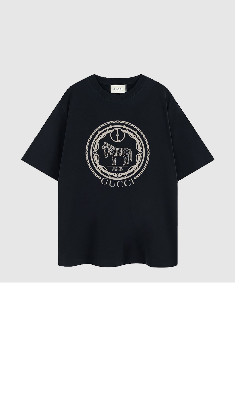 구찌 로고 프린트 반팔