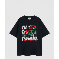 구찌 로고 프린트 반팔