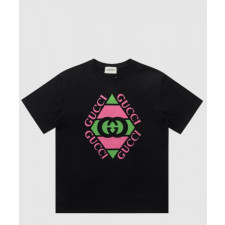 구찌 로고 프린트 반팔