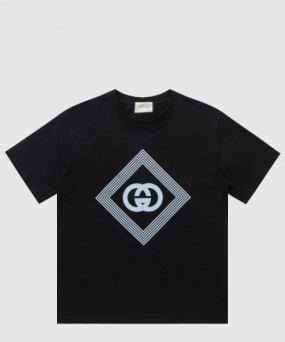 구찌 로고 프린트 반팔