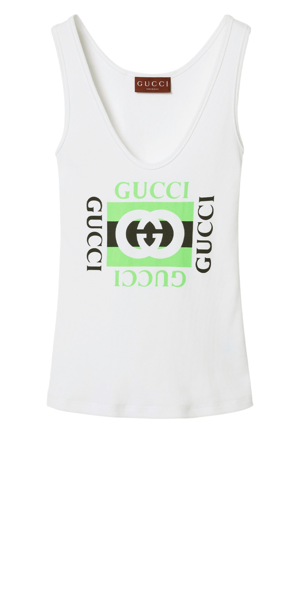 구찌 로고 프린트 반팔