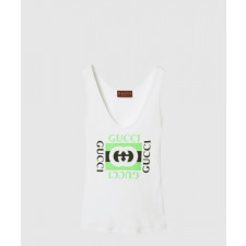 구찌 로고 프린트 반팔