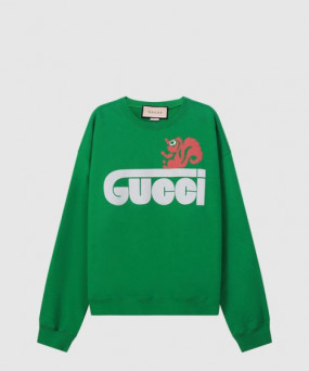 구찌 플라워 코튼 톱