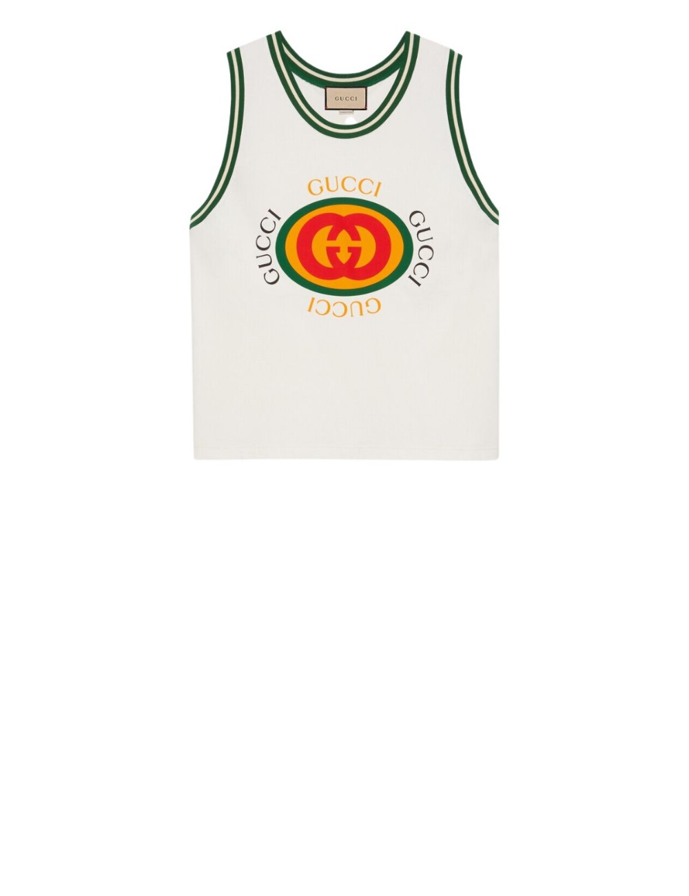 구찌 플라워 코튼 톱