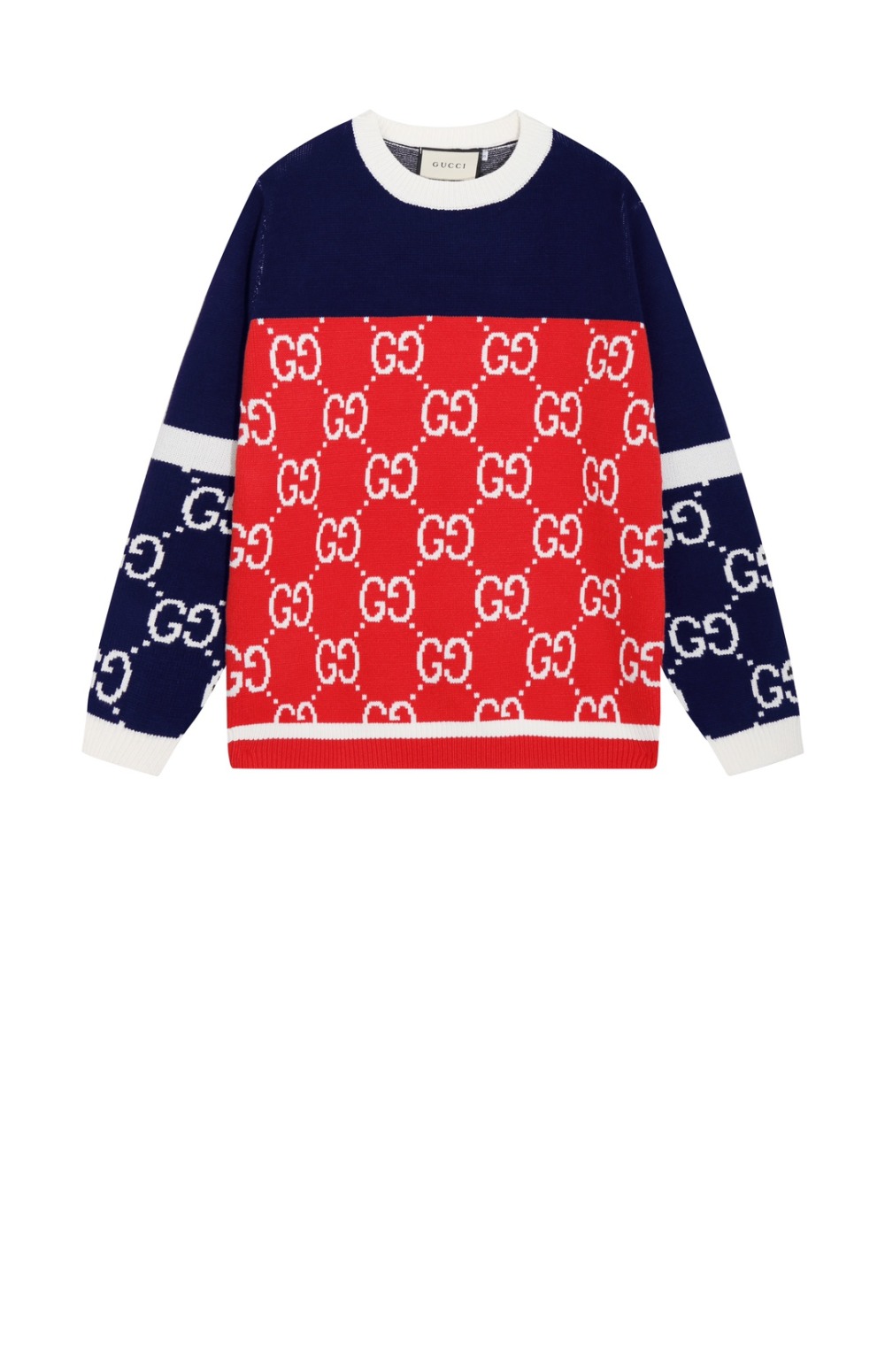 구찌 니트 프린트 톱