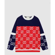 구찌 니트 프린트 톱