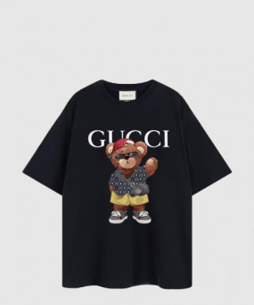 구찌 프린트 니트 톱