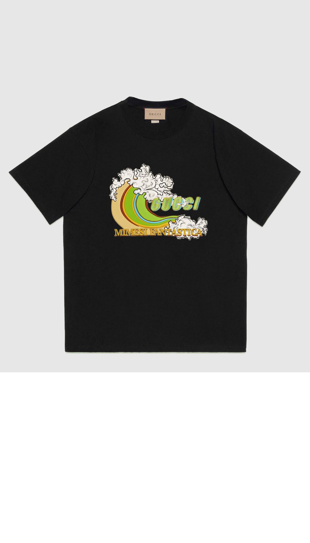 구찌 프린트 니트 톱