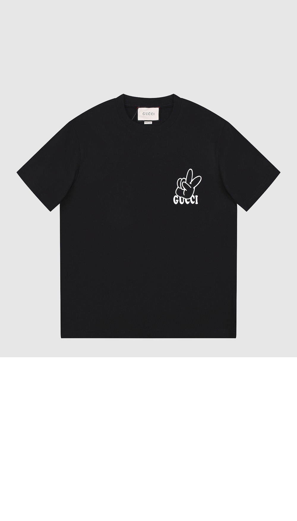 구찌 로고 프린트 반팔