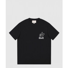 구찌 로고 프린트 반팔