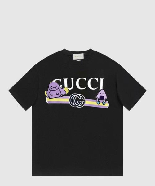 구찌 로고 프린트 반팔