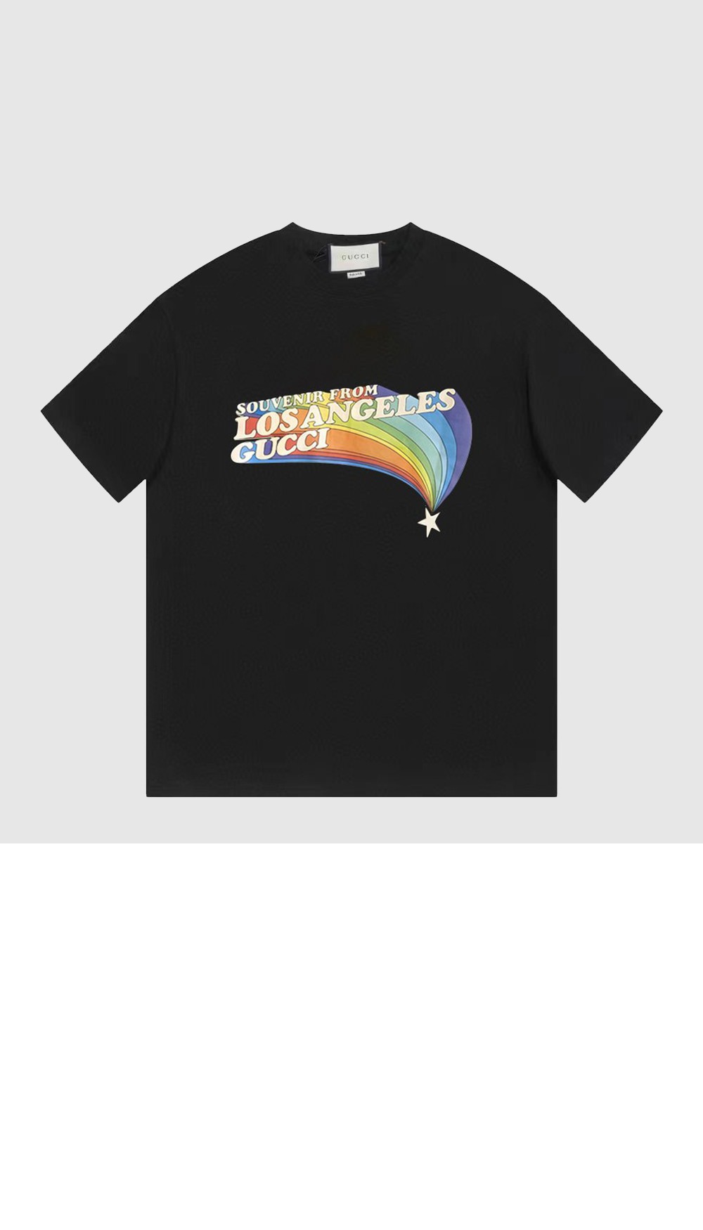 구찌 플라워 코튼 톱